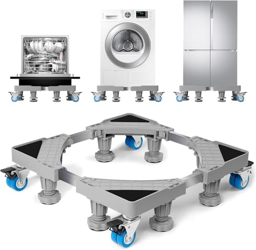 LoboCompras's tweet image. WUFANC Base Lavadora Con 8 Patas Y 4 Ruedas, Soporte Lavadora Secadora Antideslizante Y Amortiguadora, TamañO Ajustable(41-64 Cm), Plataforma Con Ruedas Capacidad (Carga de 300 KG)
Baja de 32,99 a 26,16€
amzlink.to/az038b086bxyM