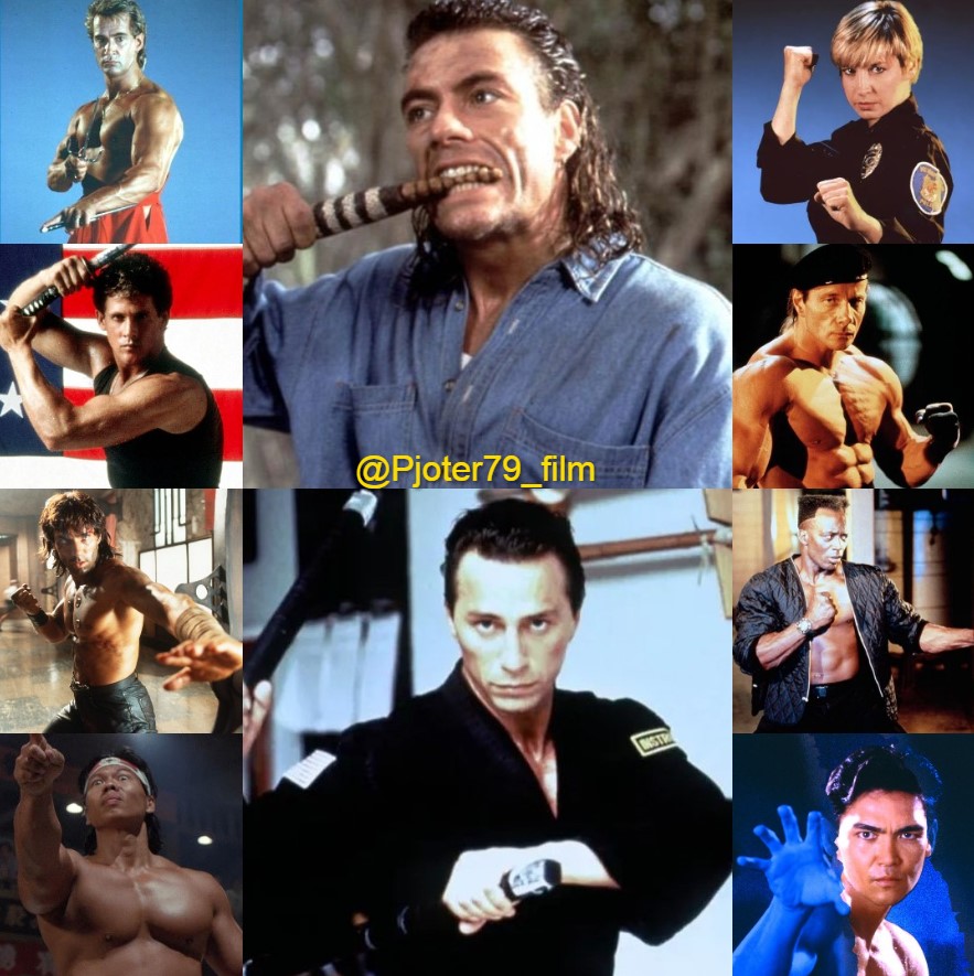 🎬Gwiazdy ery VHS... #FilmX 

Richard Norton
Michael Dudikoff
Gary Daniels
Bolo Yeung
Jean Claude Van Damme
Jeff Wincott
Cynthia Rothrock
Matthias Hues
Billy Blanks
Don Wilson
