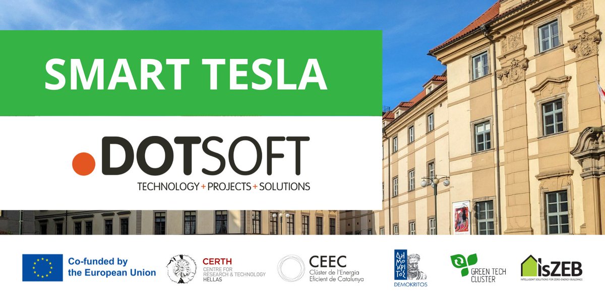 SUSTAIN Eurocluster (@sustain_eu) on Twitter photo ๐ A new Greek #innovation is helping #publicbuildings save #energy! โก๏ธ
Meet SMART TESLA by <a href="/DotsoftSA/">DOTSOFT SA</a>: an AI-powered system that cuts costs & emissions using just billing + weather data. ๐ก
Awarded at the 2nd #OpenCall of <a href="/SUSTAIN_EU/">SUSTAIN Eurocluster</a> ! ๐ช๐บ ๐
โ INFO: shorturl.at/ixXJH ๐ A new Greek #innovation is helping #publicbuildings save #energy! โก๏ธ
Meet SMART TESLA by <a href="/DotsoftSA/">DOTSOFT SA</a>: an AI-powered system that cuts costs & emissions using just billing + weather data. ๐ก
Awarded at the 2nd #OpenCall of <a href="/SUSTAIN_EU/">SUSTAIN Eurocluster</a> ! ๐ช๐บ ๐
โ INFO: shorturl.at/ixXJH