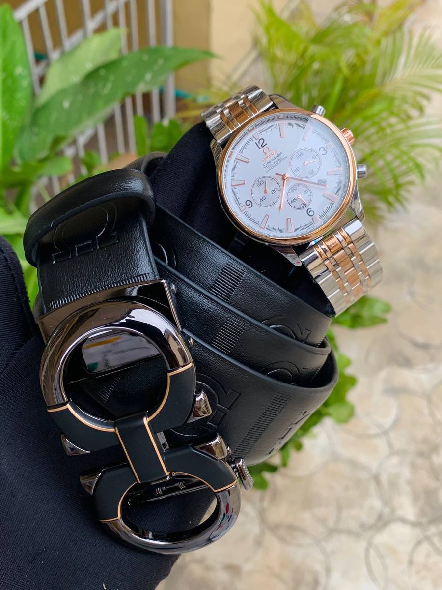 _ByAdunni's tweet image. Omega Watch
Watch Alone: 38,000🏷️
Belt : 17,000🏷️
Available boxes: 3000, 18K