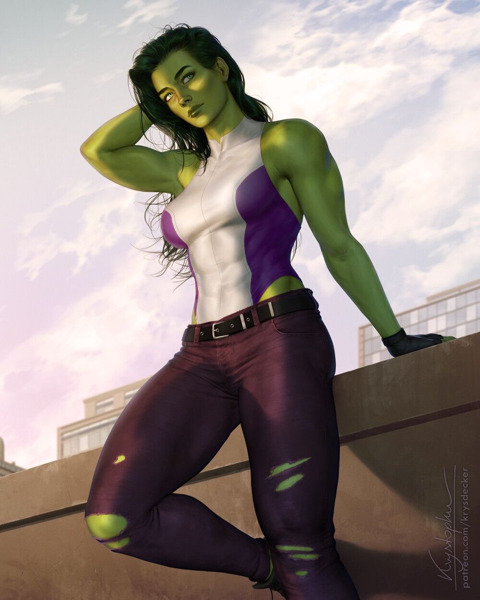 ShulkieOfficial's tweet image. Day 113 of waiting for She-Hulk to be added to #MarvelRivals as a playable character!
(art by Krystopher Decker)