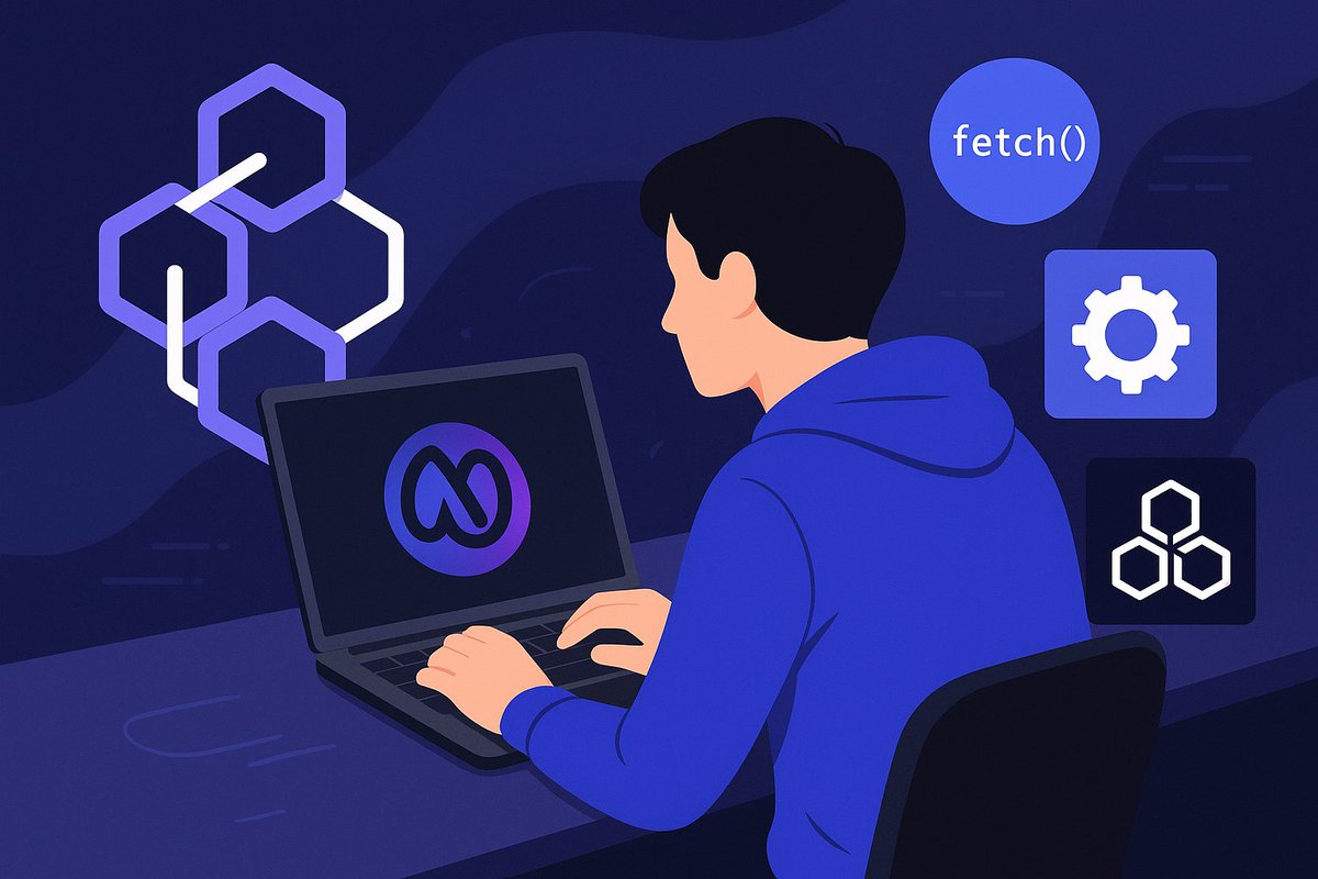 DexTsol's tweet image. Gbless to everyone running nodes and building logic.

We’re not just decentralized.
We’re programmable.
We’re scalable.
We’re unstoppable.

With Monad, our nodes think, fetch, and write on-chain  no backend, no middlemen.

This is mesh logic.
This is the blueprint.

Gbless x…
