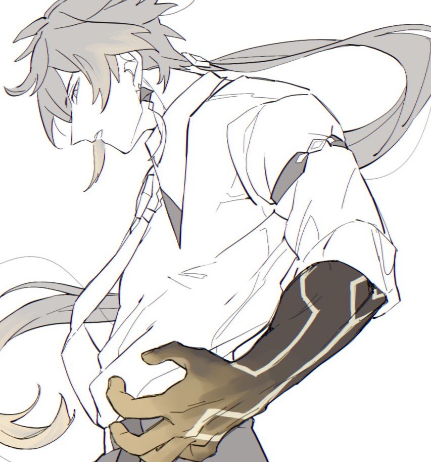 Pennel12345's tweet image. 鍾離さんの生腕に思ゐを馳せる