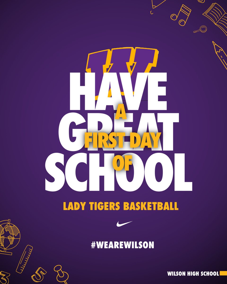 WHSWBB_'s tweet photo. Have a Great First Day of School.
#WeAreWilson https://t.co/bPPhUJxa89