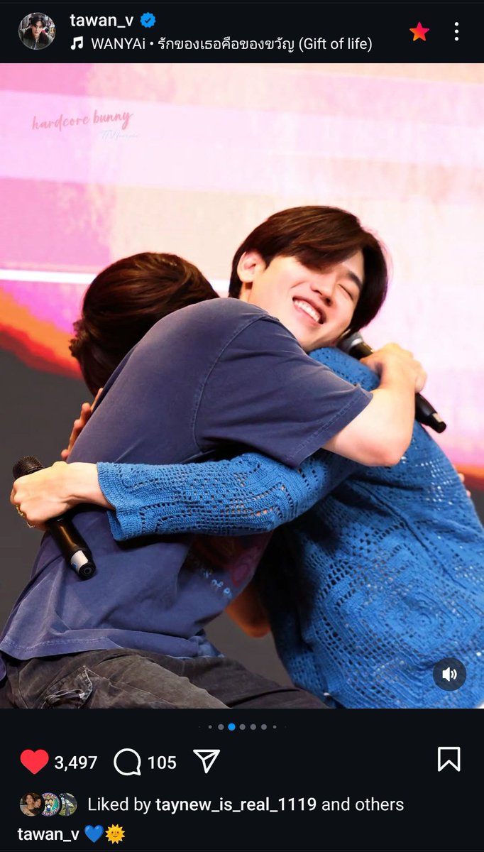 AnuPriya2403's tweet image. These two are my favorite pics from Tay's birthday events, looks like it's Tay's fav pics too😭
#เตนิว #TayNew
#Tawan_V #Newwiee