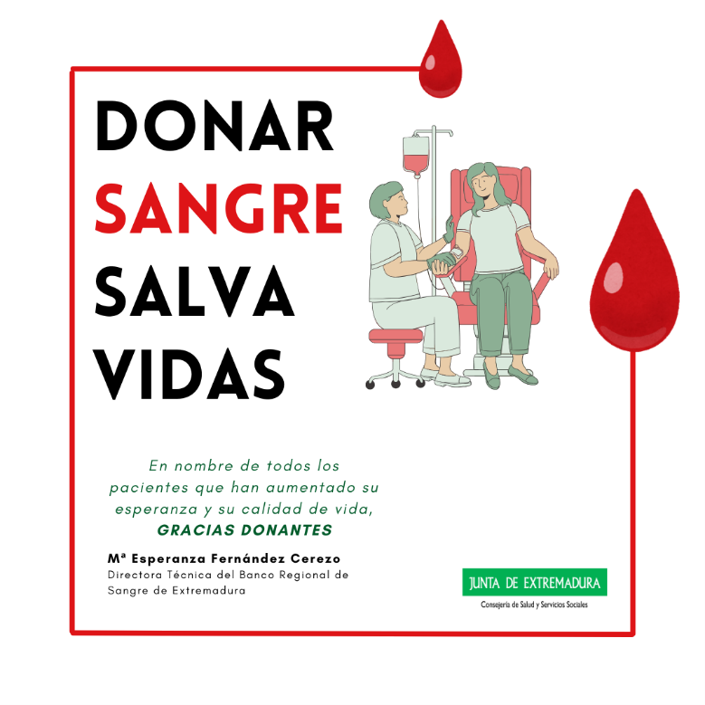 PTSExtremadura's tweet image. 🩸 ¡Dona sangre, salva vidas!
El Banco de Sangre de Extremadura publica el calendario de donaciones de agosto.
📅 Consulta fechas y puntos móviles en tu localidad.
☀️ En verano, la solidaridad también cuenta.
💪 Tu donación puede salvar vidas.
📍 Más info: ptsex.org