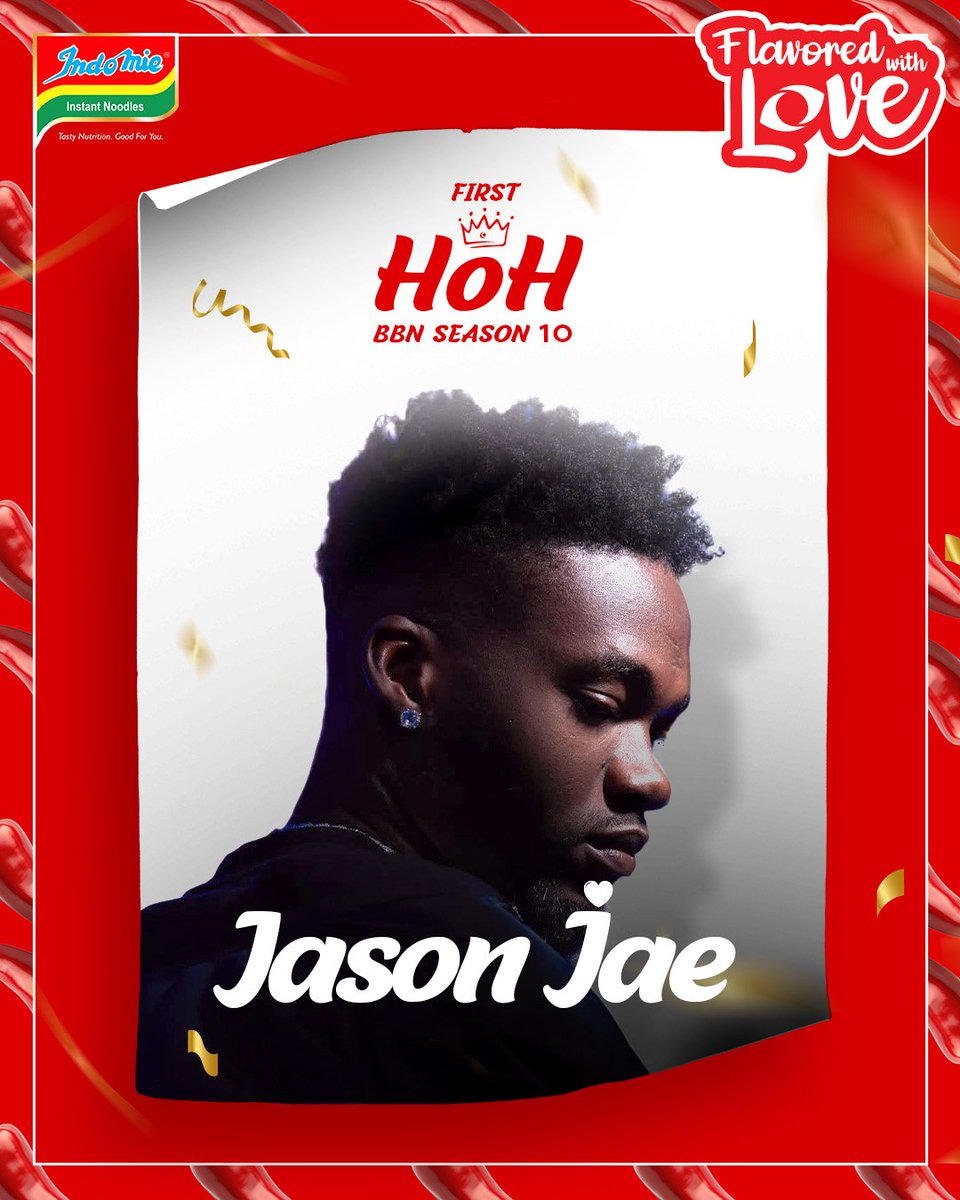 After an intense battle of wits, we have our first HOH

Meet Jason Jae, the first HOH of BBNaija Season 10 

We can't wait to see what flavor he brings to the house.