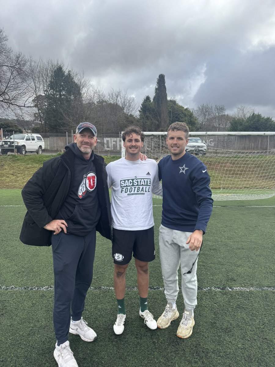 ProkickAus's tweet image. Great punt session with the lads, had a visit from Cal and the theory session was great. Fun day