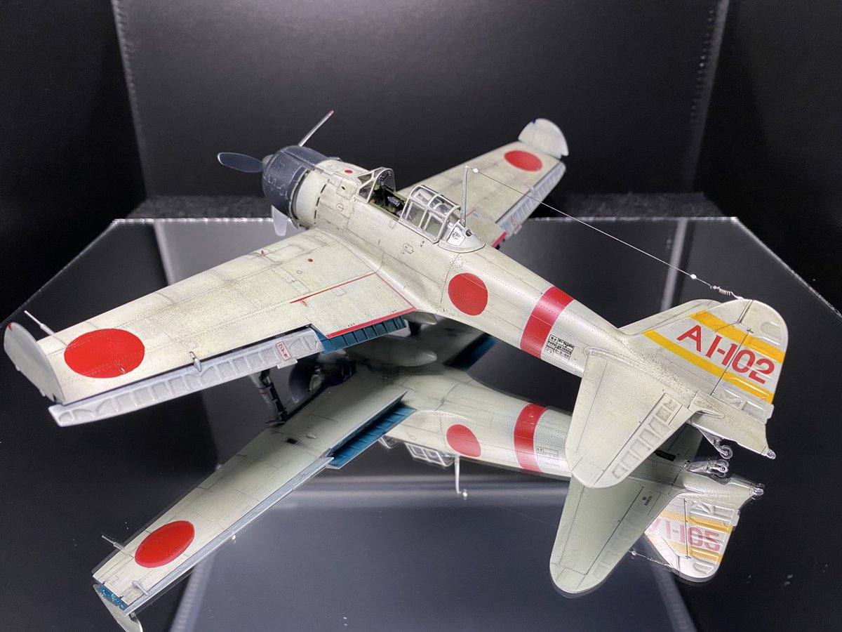 yukikaze7533's tweet image. #ガンプラ以外のプラモデル交流会
飛行機（レシプロ機）楽しいですよ〜
作った事ない方はぜひ一度お試しください。
何卒…🙇