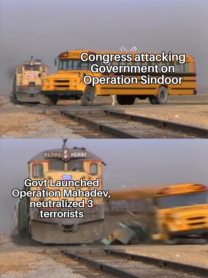 choga_don's tweet image. Har Har Mahadev 😂✌️ #OperationMahadev