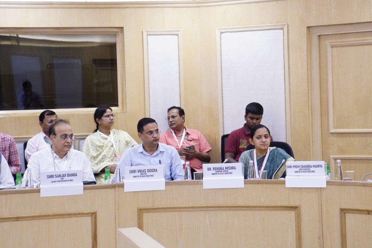 Ministry of Heavy Industries (@mhi_goi) on Twitter photo Delivering the opening remarks, Shri Kamran Rizvi, Secretary, Ministry of Heavy Industries, underscored Dr. Syama Prasad Mookerjee’s vision for India's industrial growth, particularly his emphasis on building a robust and self-reliant industrial base to drive national progress. Delivering the opening remarks, Shri Kamran Rizvi, Secretary, Ministry of Heavy Industries, underscored Dr. Syama Prasad Mookerjee’s vision for India's industrial growth, particularly his emphasis on building a robust and self-reliant industrial base to drive national progress.