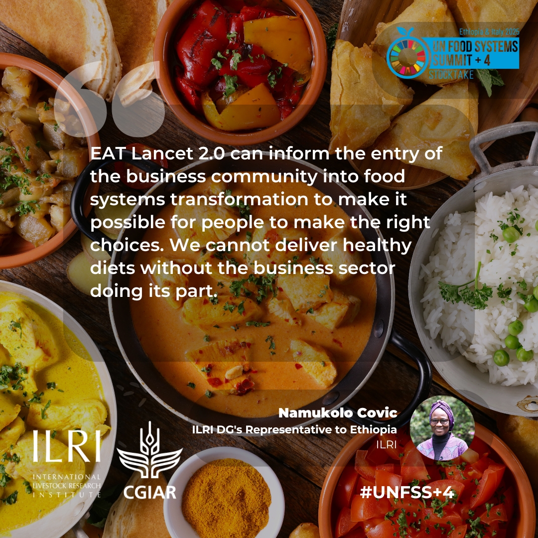 Namukolo Covic speaking during WBCSD Event | ‘Strengthening Enabling Conditions for Food Systems Change through Policy Mechanisms’