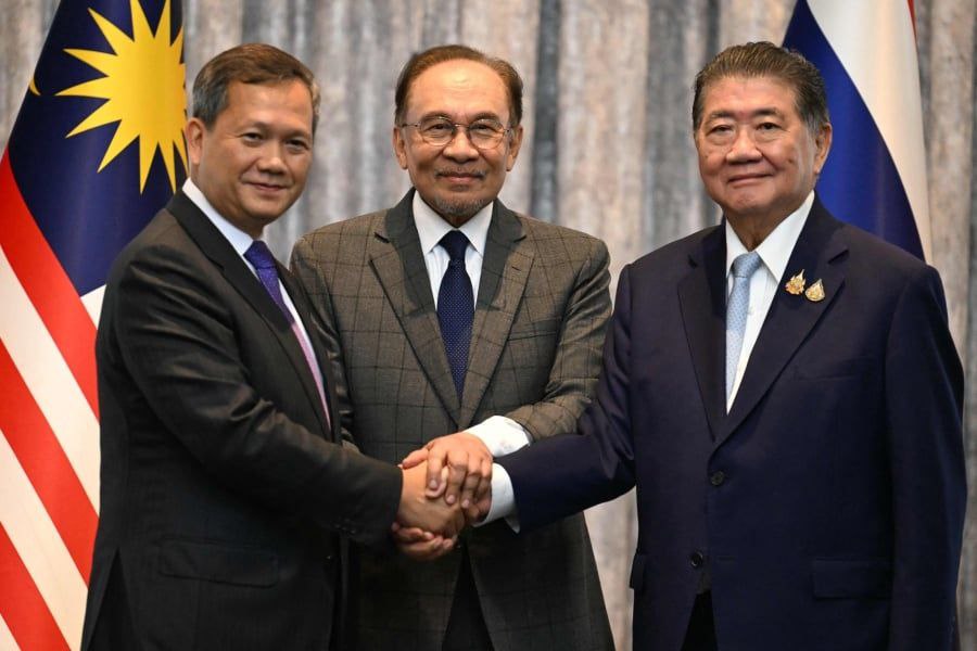 THAI-CAMBODIA UPDATE

Malaysia, in the end, did lead ASEAN, in style.

Prime Minister Anwar Ibrahim personally broke a ceasefire between the belligerents. Let's hope it holds.

Column coming later today.