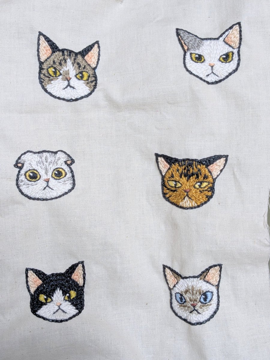 nekobanban222's tweet image. 増加中…

#刺繍
#ニャンフェスへ向けて制作中