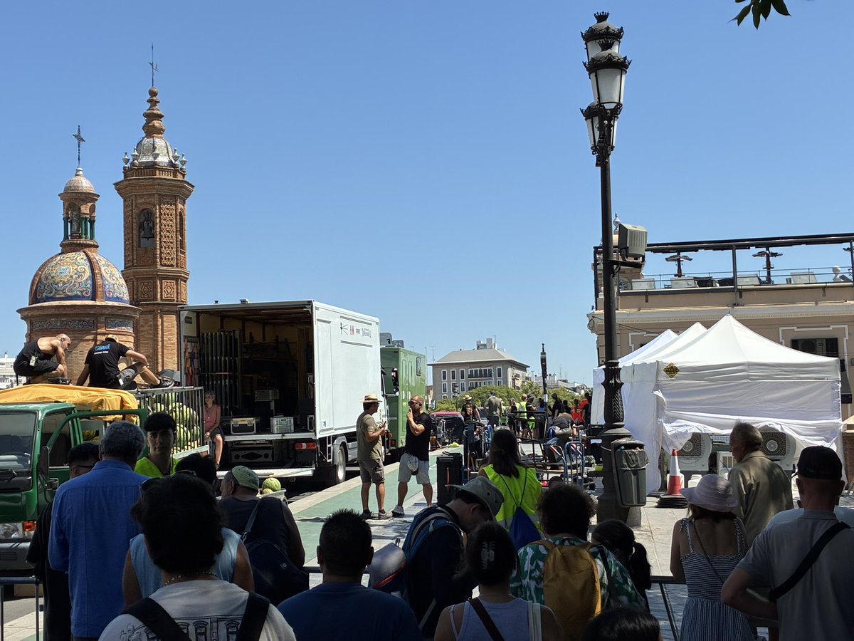 PabloLastrucci's tweet image. ¡Silencio, se rueda! #SevillaHoy