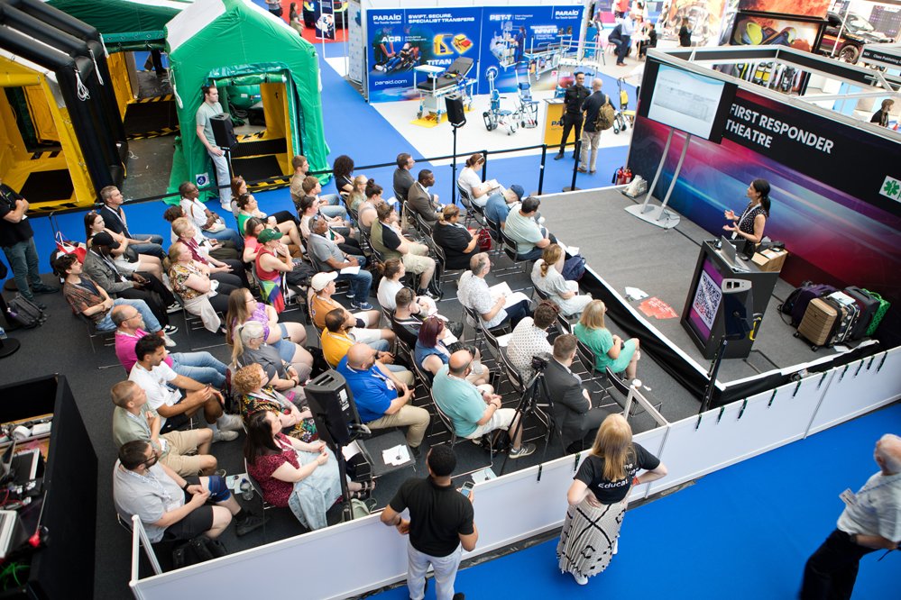 Another set from the Blue Light Show at Olympia last month 😎

📸 Capturing all the keynote speaker talks &amp; panels over the two days