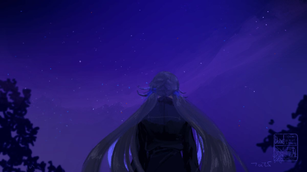 Ta23__'s tweet image. 夜