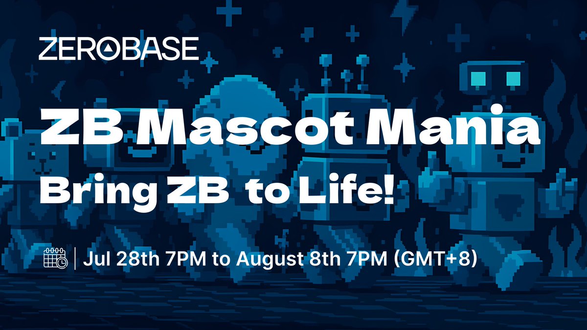 zerobasezk's tweet image. 𝙕𝘽 𝙈𝙖𝙨𝙘𝙤𝙩 𝙈𝙖𝙣𝙞𝙖 𝙞𝙨 𝙡𝙞𝙫𝙚 🎨

Bring ZEROBASE to life with your meme-powered creativity!

🩵 25 Vouchers each for Top 3 entries
🩵 Top entries may become our official mascot and win 100 USDT

→ Post your design on X
→ Reply to this tweet with the link
→ Any…