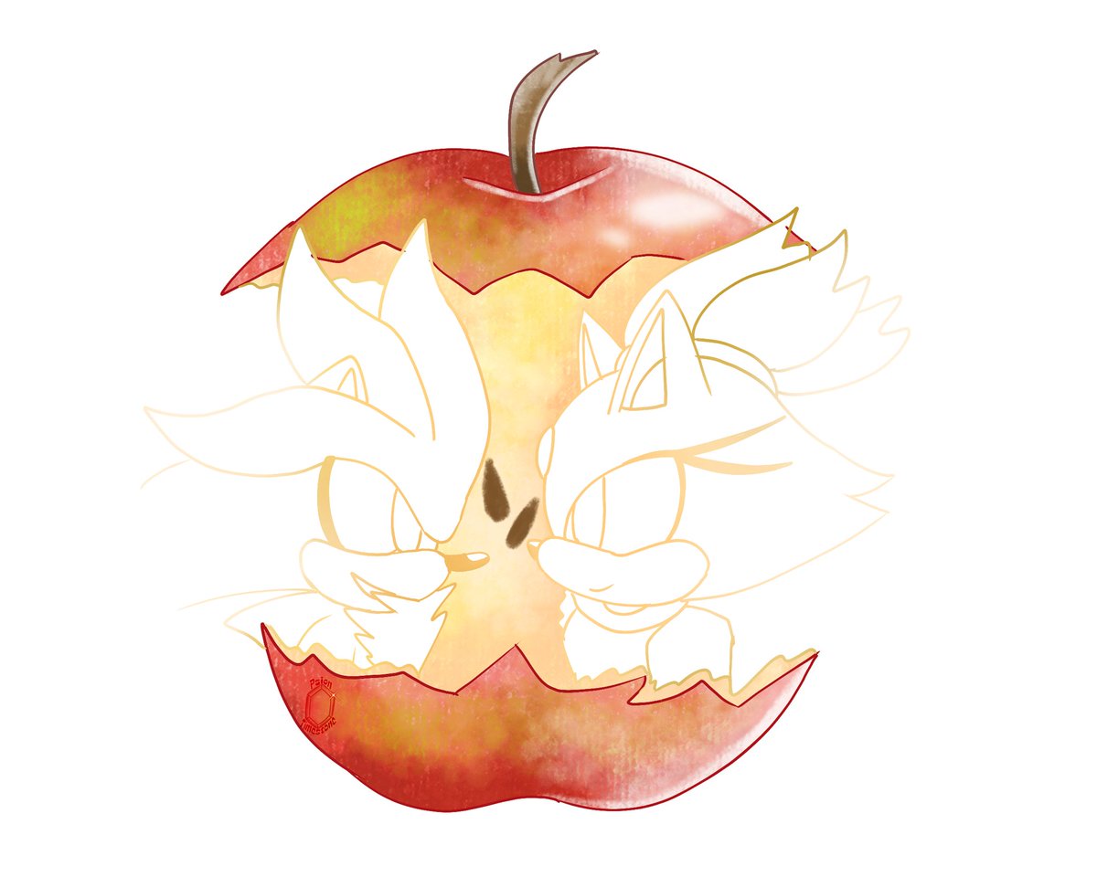 PsionTimestone's tweet image. Apple trend, but make it Silvaze 🤍💜
#appletrend #Silvaze
