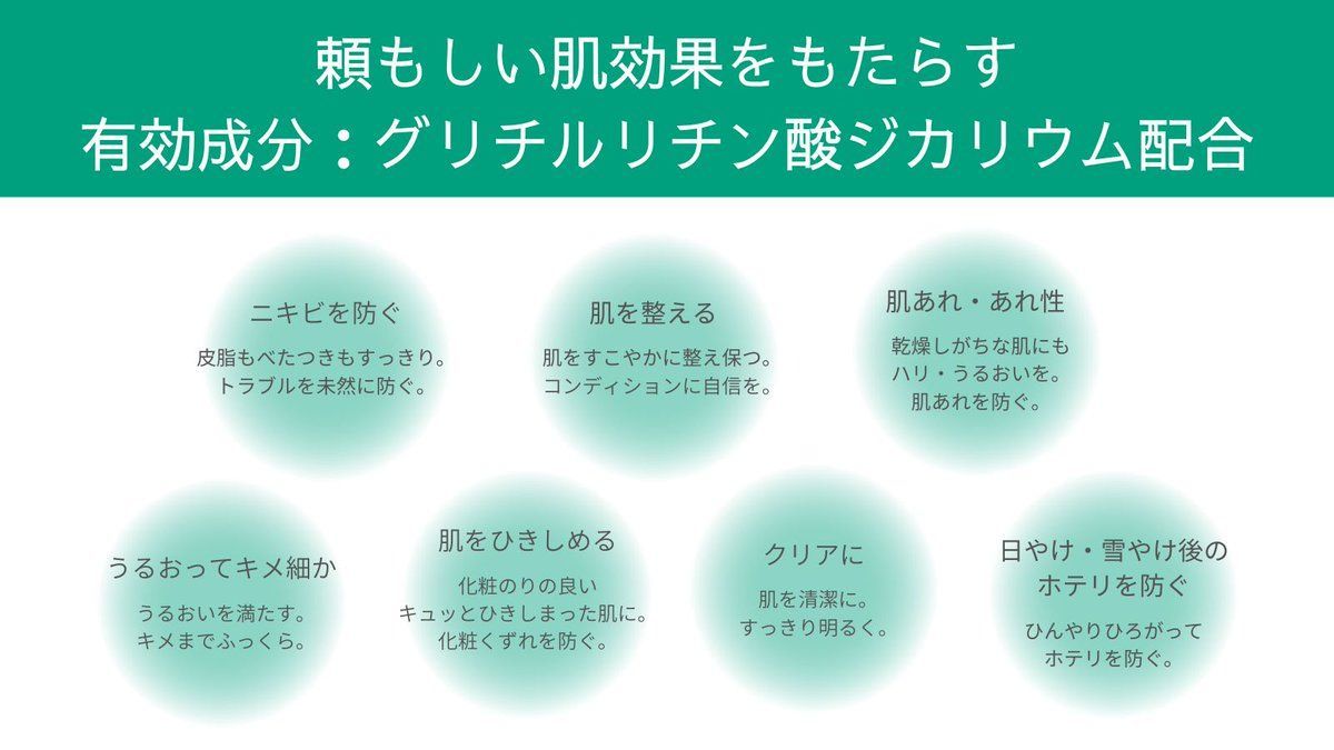 ALBION_JP's tweet image. /
ニキビ・肌あれ防止 美肌コンディショナー
今美しく、素から美しく。
薬用化粧水 #スキコン
\
頼もしい肌効果をもたらす有効成分:グリチルリチン酸ジカリウム&すこやかな肌をサポートするハトムギ由来の美容成分を配合!…