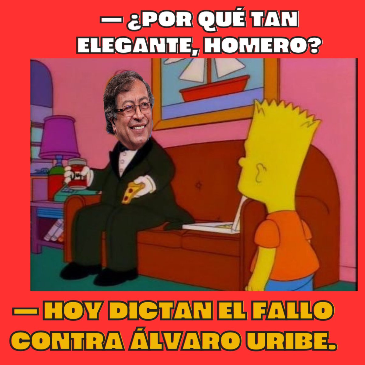 SoyTathanYate's tweet image. Buenos días para todos. Me imagino que todos tuvieron un sueño placentero excepto Uribe y su abogado. 🤣
#Matarife #UribeALaCárcel #UribeCulpable #GustavoPetro #UribeInocente