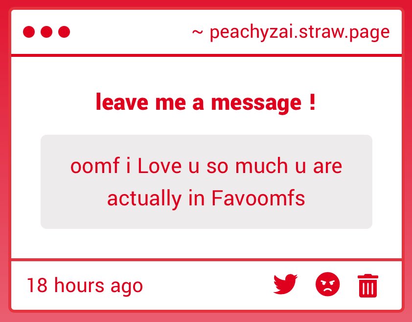 tiraosamu's tweet image. THIS MADE MY NIGHT IM SO HAPPY❤️❤️ I LOVE YOU TOO YOURE PROBABLY MY FAVOOMF AS WELL🥹🥹