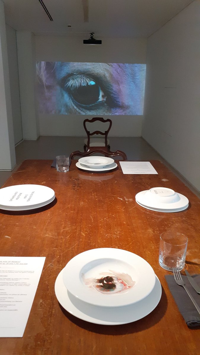 RaveResidency's tweet photo. Review of TIZIANA PERS’s works in Art in America, featured in an article titled after her project "The Age of Remedy"
Athens Exhibition Says the Revolution Could Begin on Your Plate
By Emily Watlington
#EMSTnationalmuseumofcontemporaryartAthens
https://t.co/YlEI0KlpGR https://t.co/iaLahIEfxU