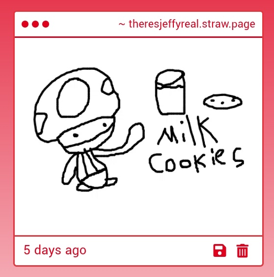 RealTheresJeffy's tweet image. Milk and cookies!!!!