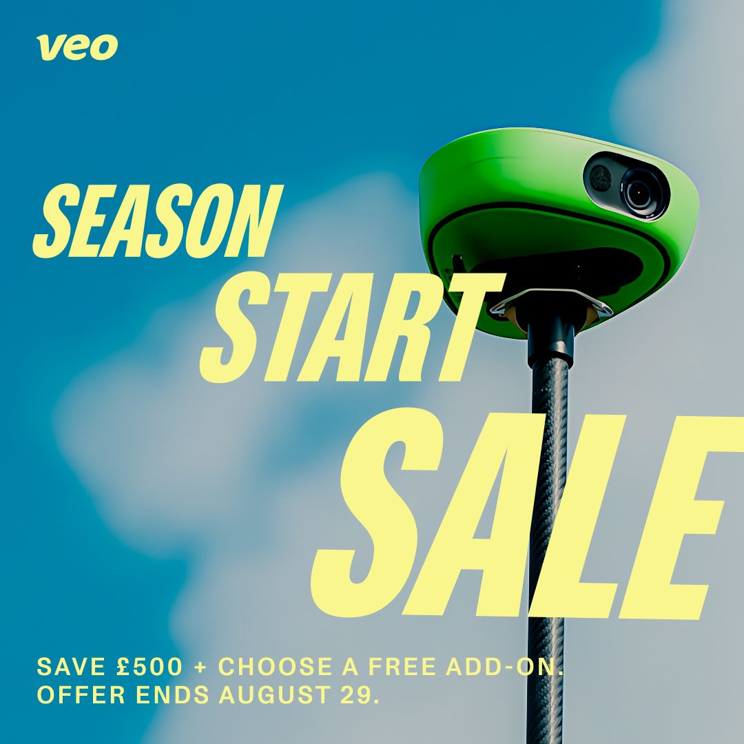 NEW VEO OFFER! 📣 

For a limited time, you can get £500 off the Veo Cam 3 and a FREE Veo add-on for 12 months! 📹 

Don’t wait – offer ends August 29! 📆 

Sign up here ⬇️ 

buff.ly/DB0ns9o

<a href="/veotechnologies/">Veo</a>