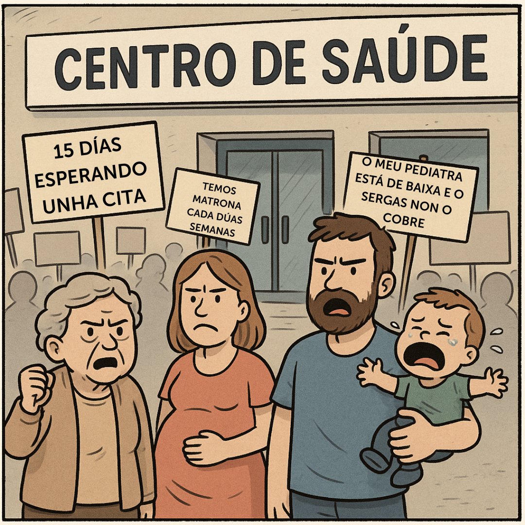 TVG censura (@tvgcensura) on Twitter photo Segundo a @tvgalicia (e <a href="/SanidadeXunta/">Consellería de Sanidade</a>), a culpa da pésima situación dos centros de saúde é que a xente non acode ás citas. Calquera persoa que queira pedir cita polo #SergasMóbil ben sabe que os motivos son outros e que, máis que perder citas, hai que pon algunha candeíña a ver Segundo a @tvgalicia (e <a href="/SanidadeXunta/">Consellería de Sanidade</a>), a culpa da pésima situación dos centros de saúde é que a xente non acode ás citas. Calquera persoa que queira pedir cita polo #SergasMóbil ben sabe que os motivos son outros e que, máis que perder citas, hai que pon algunha candeíña a ver
