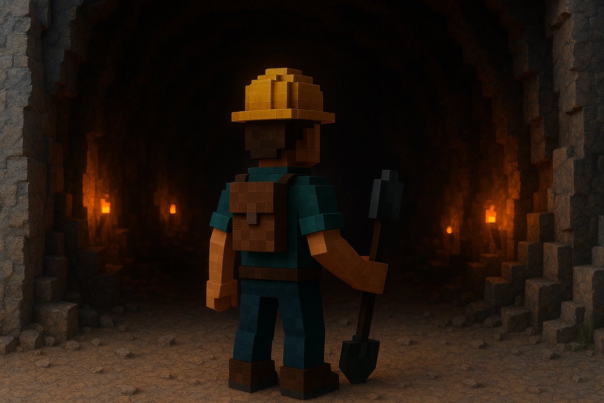 SolidoMoney's tweet image. You’ve heard the stories.
Soon, you’ll swing the first pickaxe.
And every action will forge your path to the council.
#BlockRush is loading…