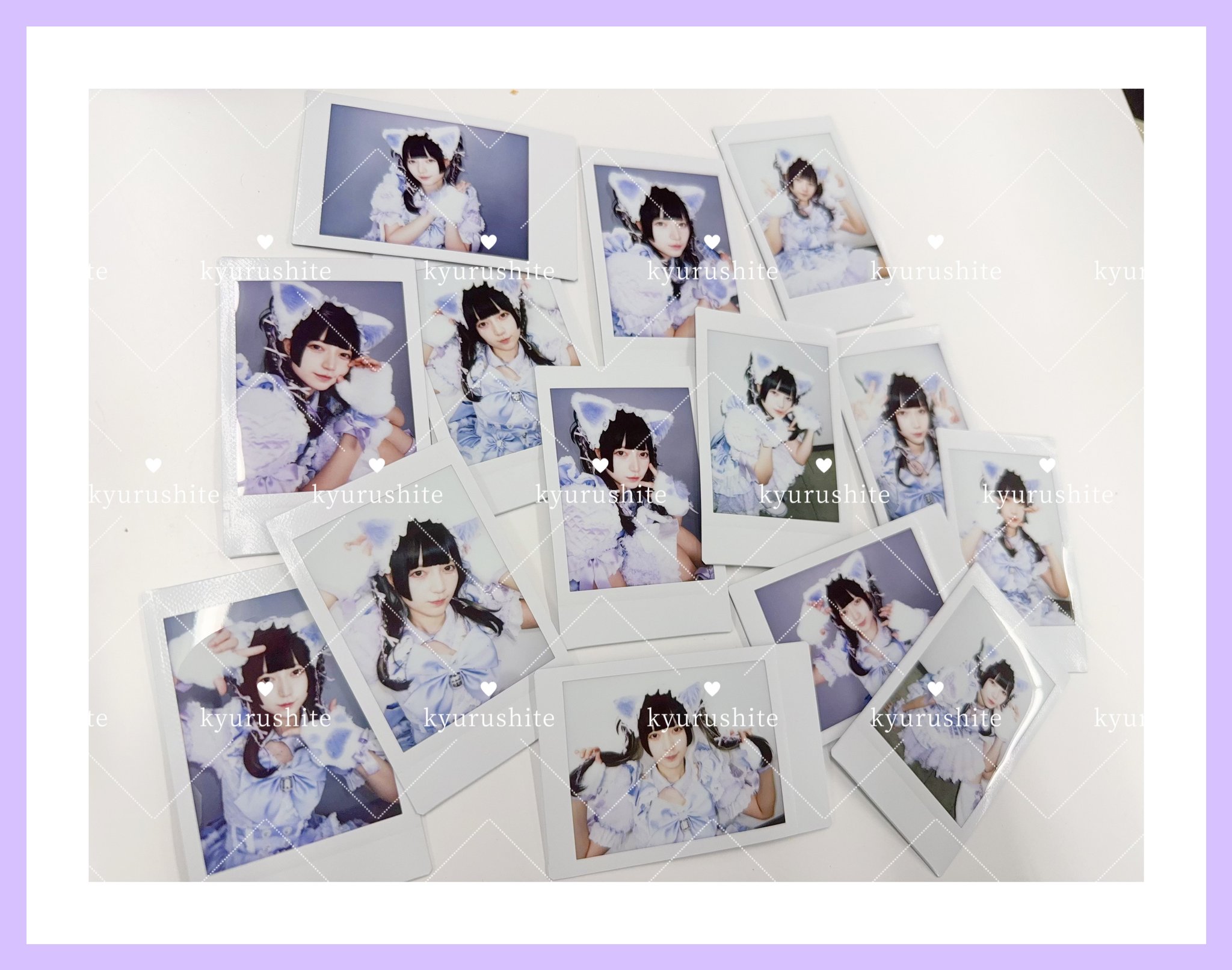 XLOV 会場限定ガチャ ランダムチェキ ウムティ ルイ きゅるりんってしてみて on X: