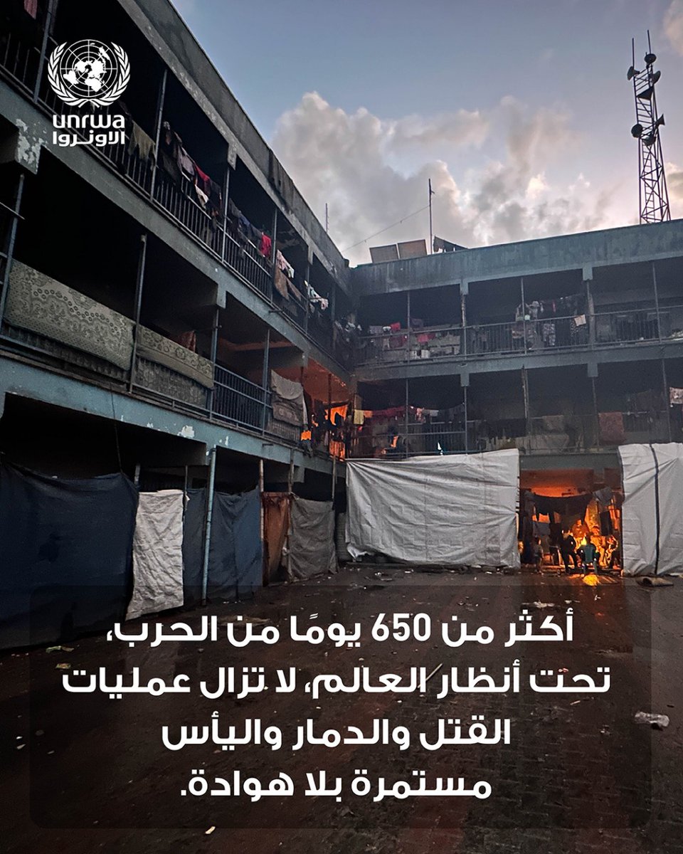 في #غزة، الناجون من القنابل والرصاص يتضورون جوعًا الآن.

يُغمى على العاملين في المجال الطبي والإنساني أثناء تأدية واجبهم.

يكافح موظفو الأونروا للحصول على الطعام، ولا زالوا يواصلون عملهم.

هناك حاجة ماسة إلى تدفق المساعدات على نطاق واسع، بتنسيق من الأمم المتحدة، بما في ذلك