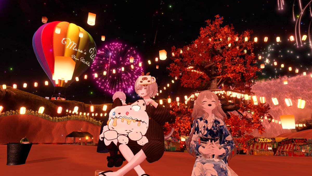 Paraboco's tweet image. ７月最後の日曜日だったので夏祭り巡りをしました