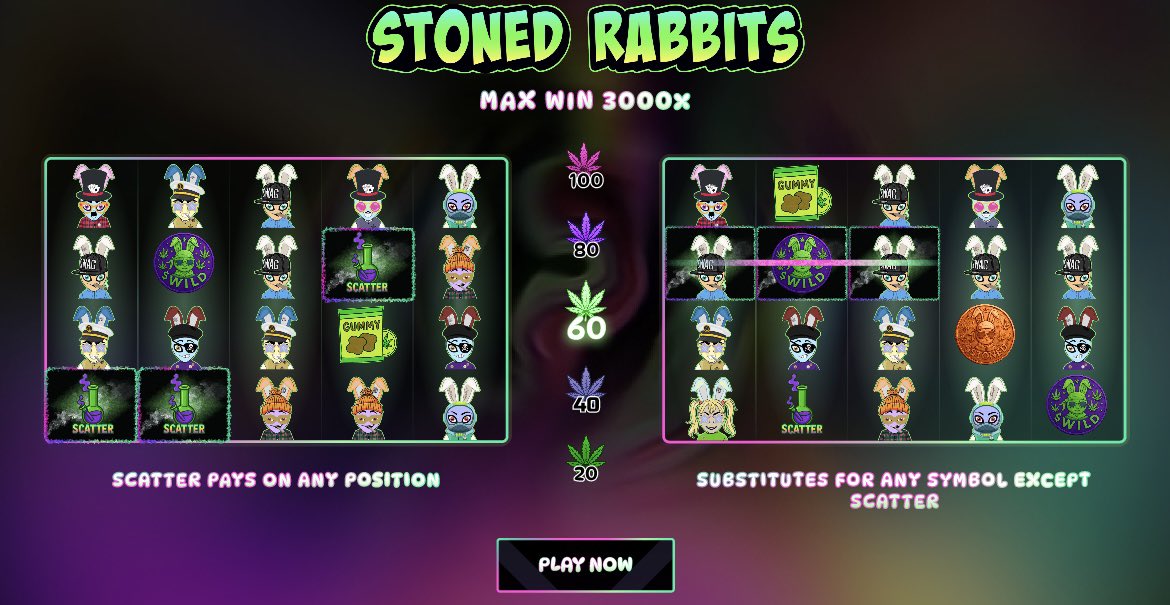 🚨 HUGE NEWS from <a href="/Stoned_Rabbits/">Stoned Rabbits NFT</a>! 🐰💰

Our official SLOT MACHINE launches THIS AUGUST on <a href="/GamblorCasino/">Gamblor Casino</a> 🎰🔥

And it’s not just for fun…
➡️ Each NFT earns lifetime monthly revenue from the slot.
Yes, you read that right: your NFT makes you MONEY. Every. Single. Month. 💸💸💸