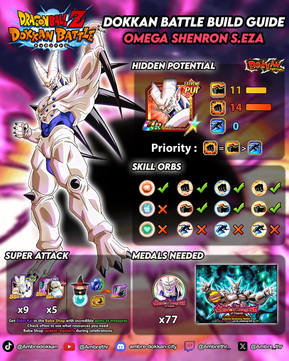 Here is my guide for all upcoming awakening ! 🔥
Sub EZA in reply :)
RT and like very appreciated 🙏💛 #DokkanBattle