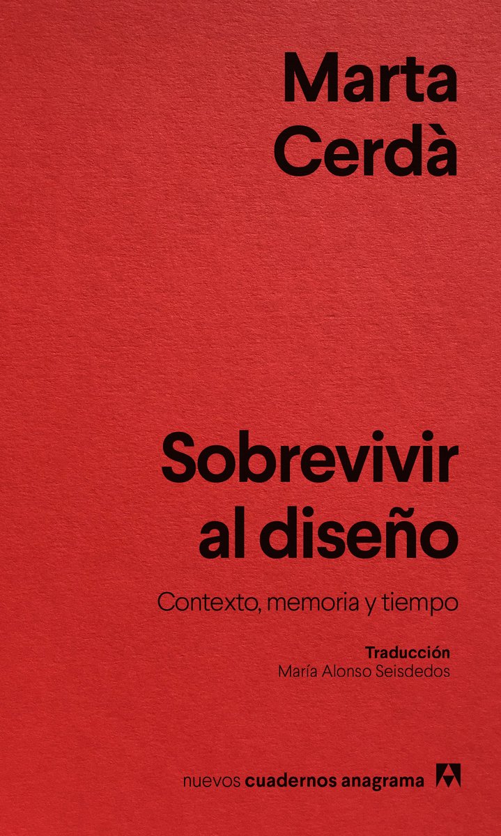 AnagramaEditor's tweet image. 'Sobrevivir al diseño', de Marta Cerdà y 'En la Tierra somos fugazmente grandiosos', de Ocean Vuong entre los "diez libros que recomienda el mundo cultural para este verano" | @LaVanguardia ow.ly/G5sX50WvTRE