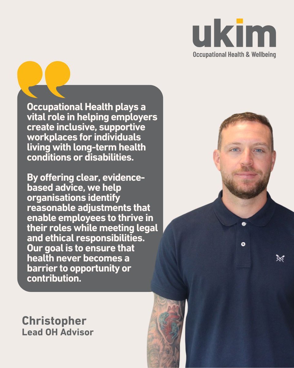 UKIM_UK's tweet photo. Supporting employees receiving PIP? Our guide covers everything that employers need to know about making fair and reasonable adjustments at work.

More info here 👉https://t.co/xKHALW91Bw 

#PIP #OccupationalHealth #Wellbeing https://t.co/8B9XIaCZT7