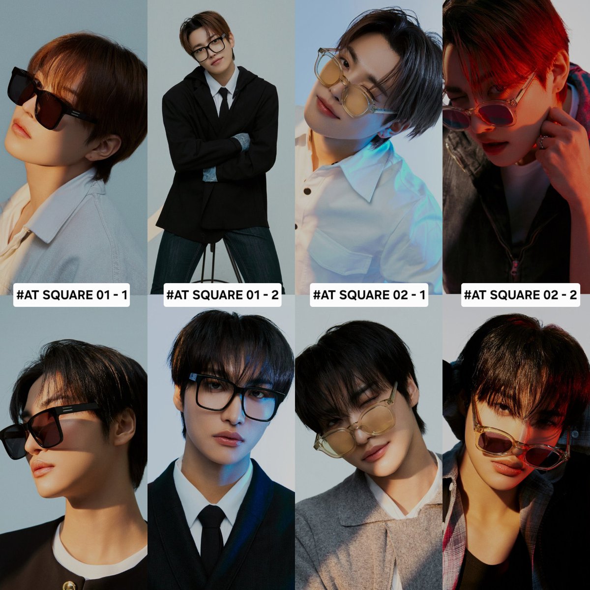 ATEEZ The Silent Soul メガネ トレカ セット マッジュ ATEEZ × The