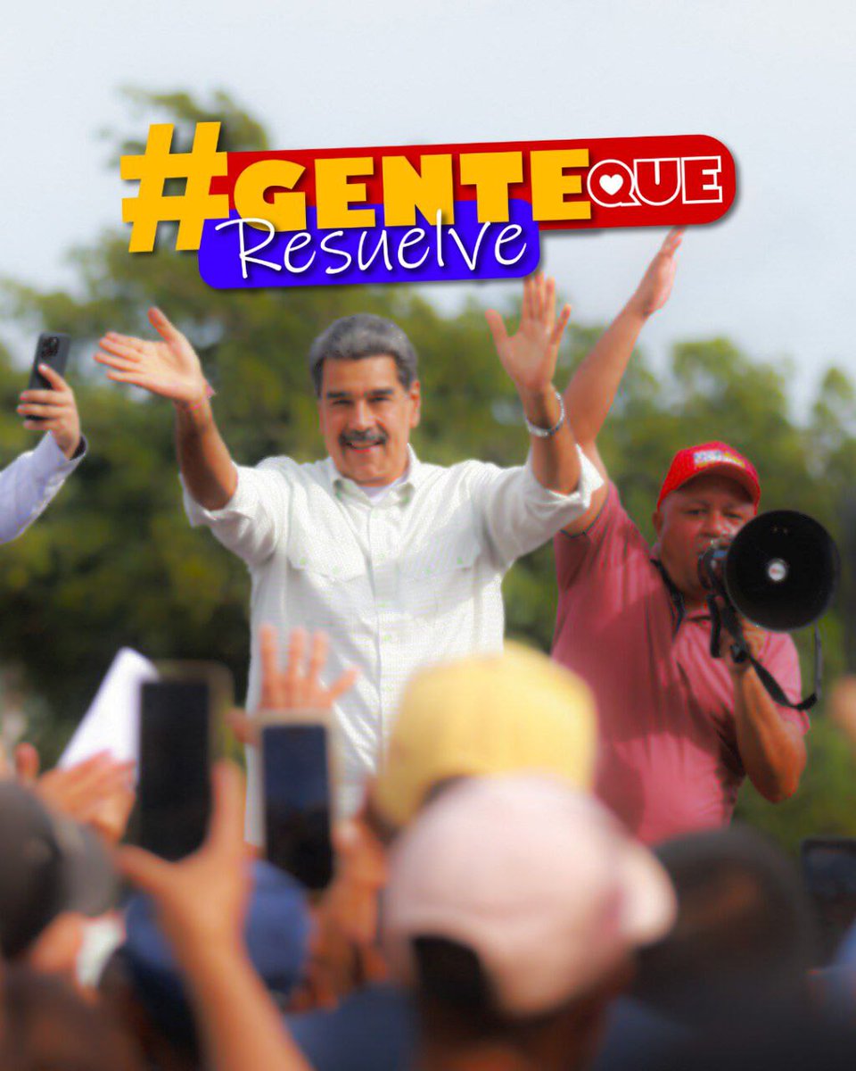 AnaGPinto1's tweet image. 🎉 ¡Felicidades, Pueblo de Venezuela! 🎉

Celebramos con orgullo y alegría la victoria de la #GenteQueResuelve  

Este triunfo es de toda las  comunidades  que han  unido sus voces y esfuerzos para hacerlo posible. 

Hoy, el pueblo  se ha manifestado con fuerza y determinación,…