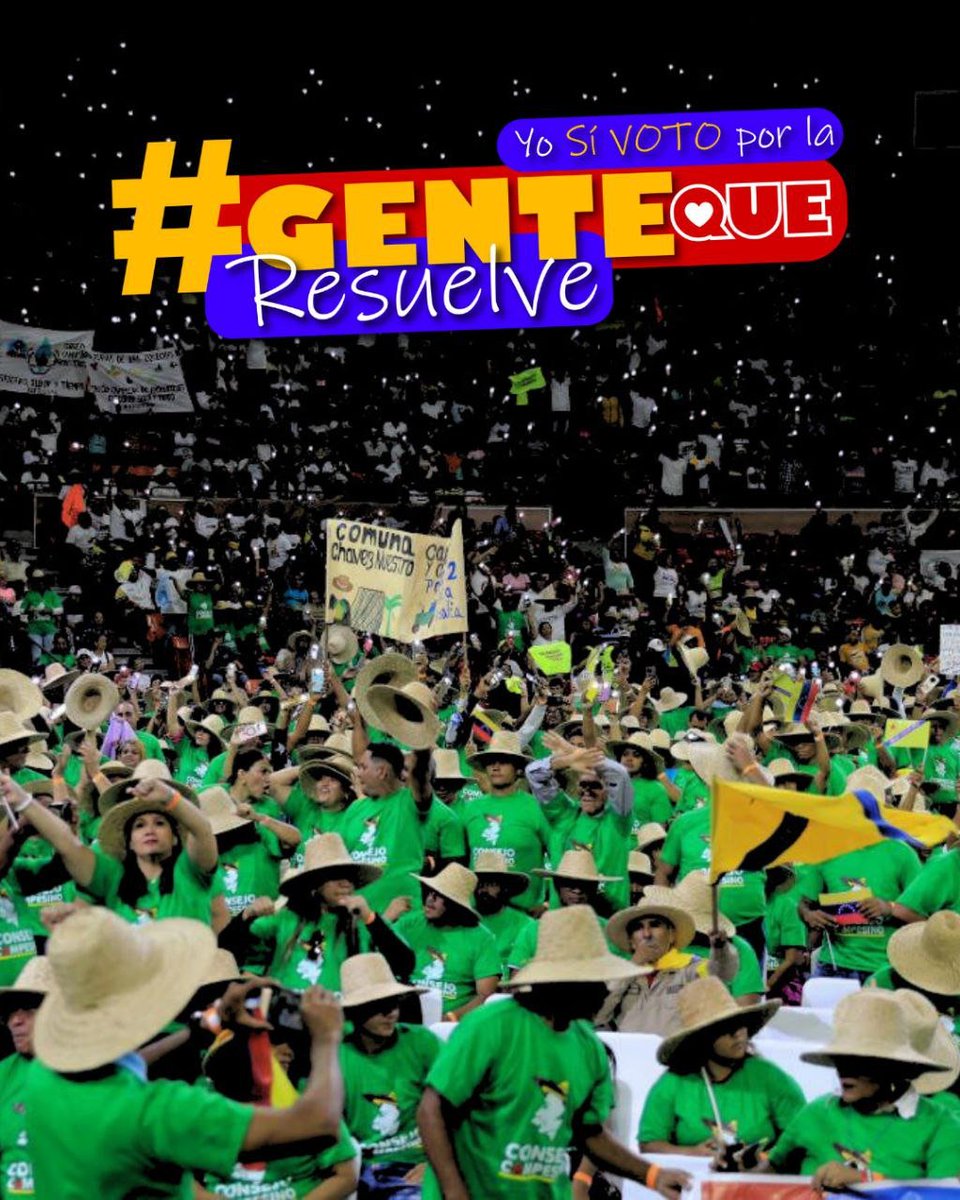 AnaGPinto1's tweet image. 🎉 ¡Felicidades, Pueblo de Venezuela! 🎉

Celebramos con orgullo y alegría la victoria de la #GenteQueResuelve  

Este triunfo es de toda las  comunidades  que han  unido sus voces y esfuerzos para hacerlo posible. 

Hoy, el pueblo  se ha manifestado con fuerza y determinación,…