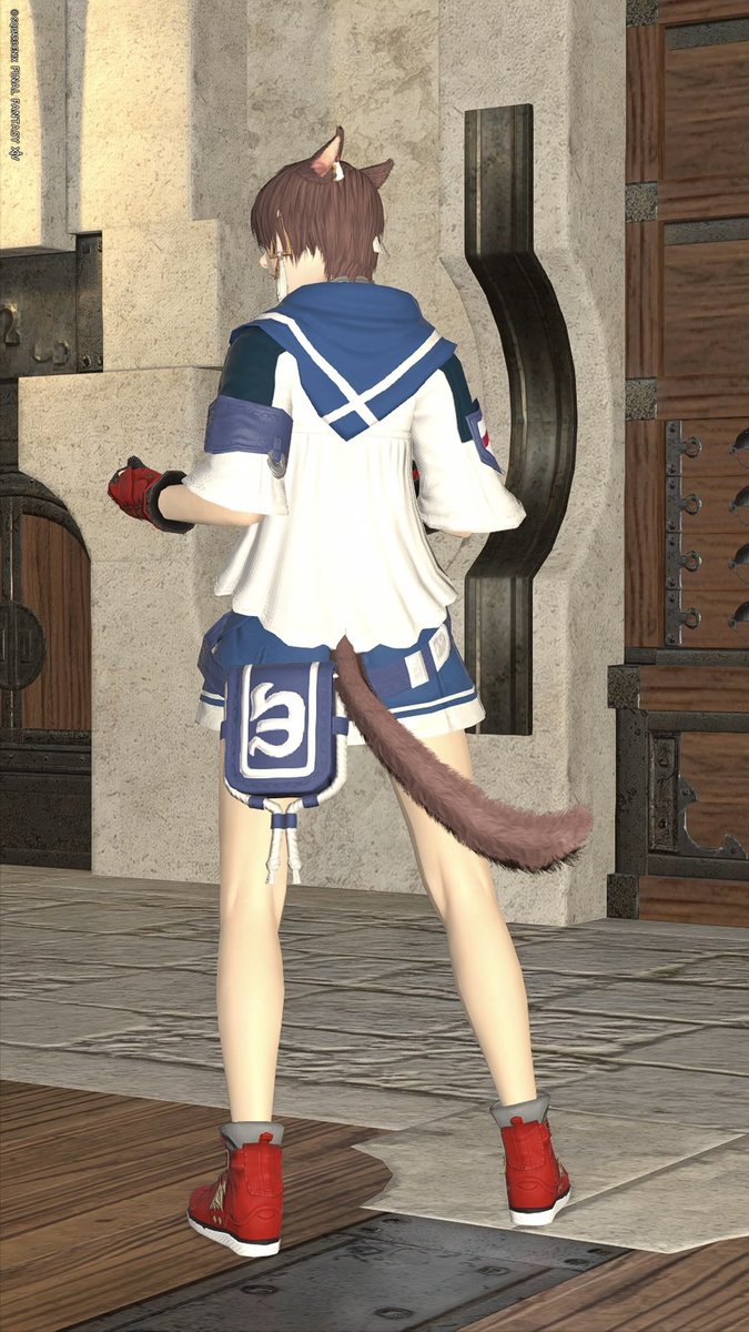 sakura_nya77's tweet image. ちょっとやる事無くなったので、遊んでみた。
フォロワーさんと、ストリートファイターのさくらといぶきの話してたらやってみたくなった。
さくらちゃんでさくらちゃんコスw
後ろ姿が一番「っぽく」見えるかなw