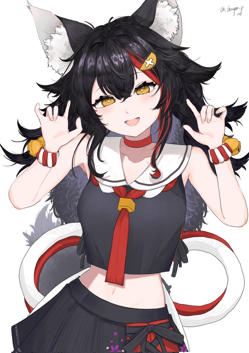 Grouper_p's tweet photo. 🐺
#みおーん絵 https://t.co/Cvr7aW6j3a