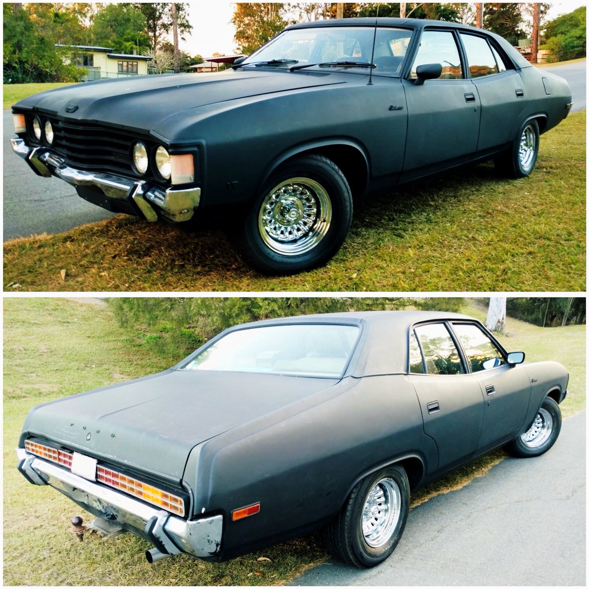 Kimley002's tweet image. 1974 Ford Fairlane ZG Sedan 🖤 🇦🇺