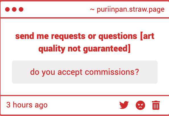 puriinpan's tweet image. currently no, that might change in the future if people were interested 👍