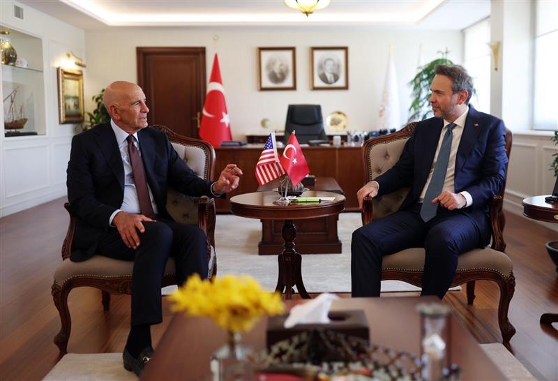 Ambassador Tom Barrack (@usambturkiye) on Twitter photo Great meeting today with Minister of <a href="/TCEnerji/">T.C. Enerji ve Tabii Kaynaklar Bakanlığı</a> Bayraktar.
Congratulations on all of the amazing steps Minister Bayraktar is taking to support energy independence for Türkiye and allowing America and American producers to participate. Great meeting today with Minister of <a href="/TCEnerji/">T.C. Enerji ve Tabii Kaynaklar Bakanlığı</a> Bayraktar.
Congratulations on all of the amazing steps Minister Bayraktar is taking to support energy independence for Türkiye and allowing America and American producers to participate.