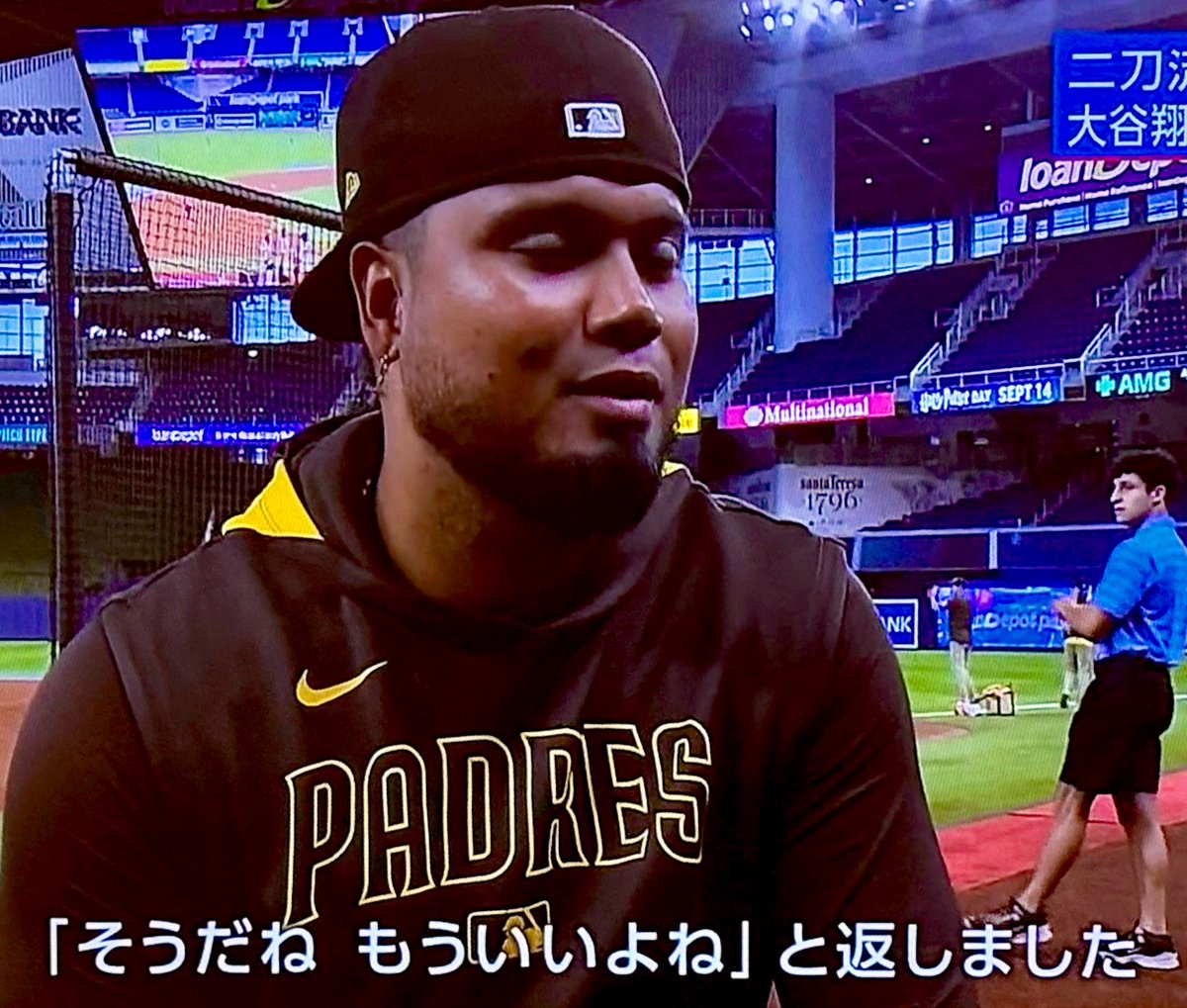 報復死球を受けた後の大谷翔平とルイス・アラエズの会話

大谷
「もうデッドボールは無しだよ」
アラエズ
「そうだね。もういいよね」

なんて平和

#クローズアップ現代