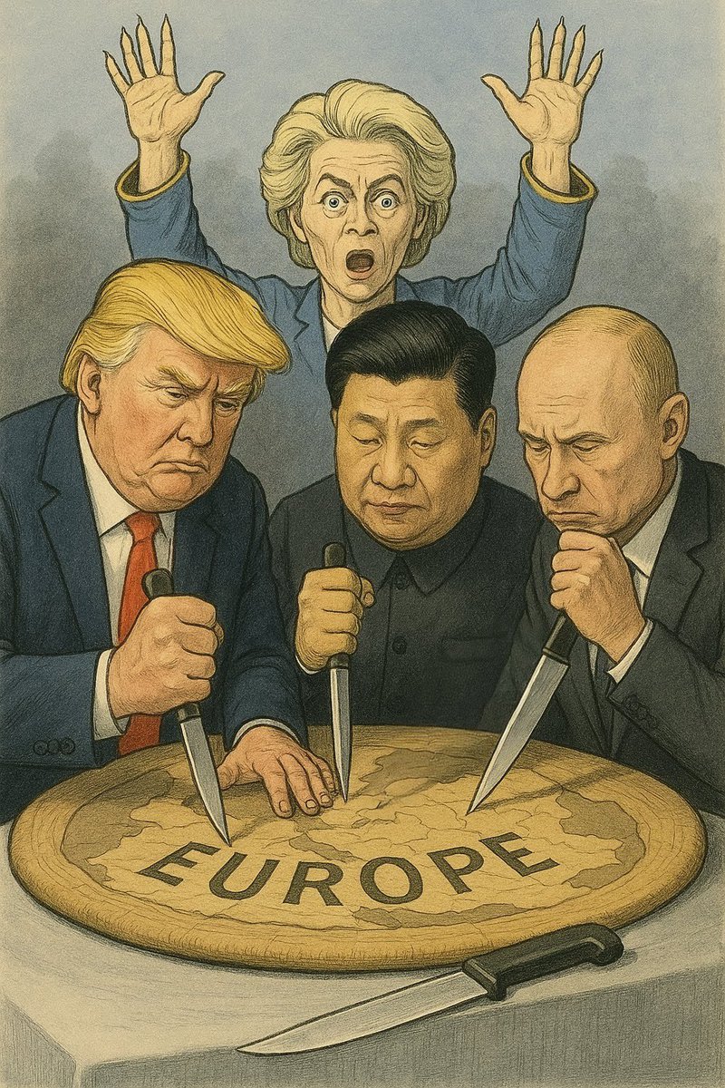 In the 19th century, China was forced to accept unequal treaties.
In the 21st century, Europe is facing similar impositions

After a “happy globalisation “ phase, the EU risks entering "happy vassalisation" phase.
