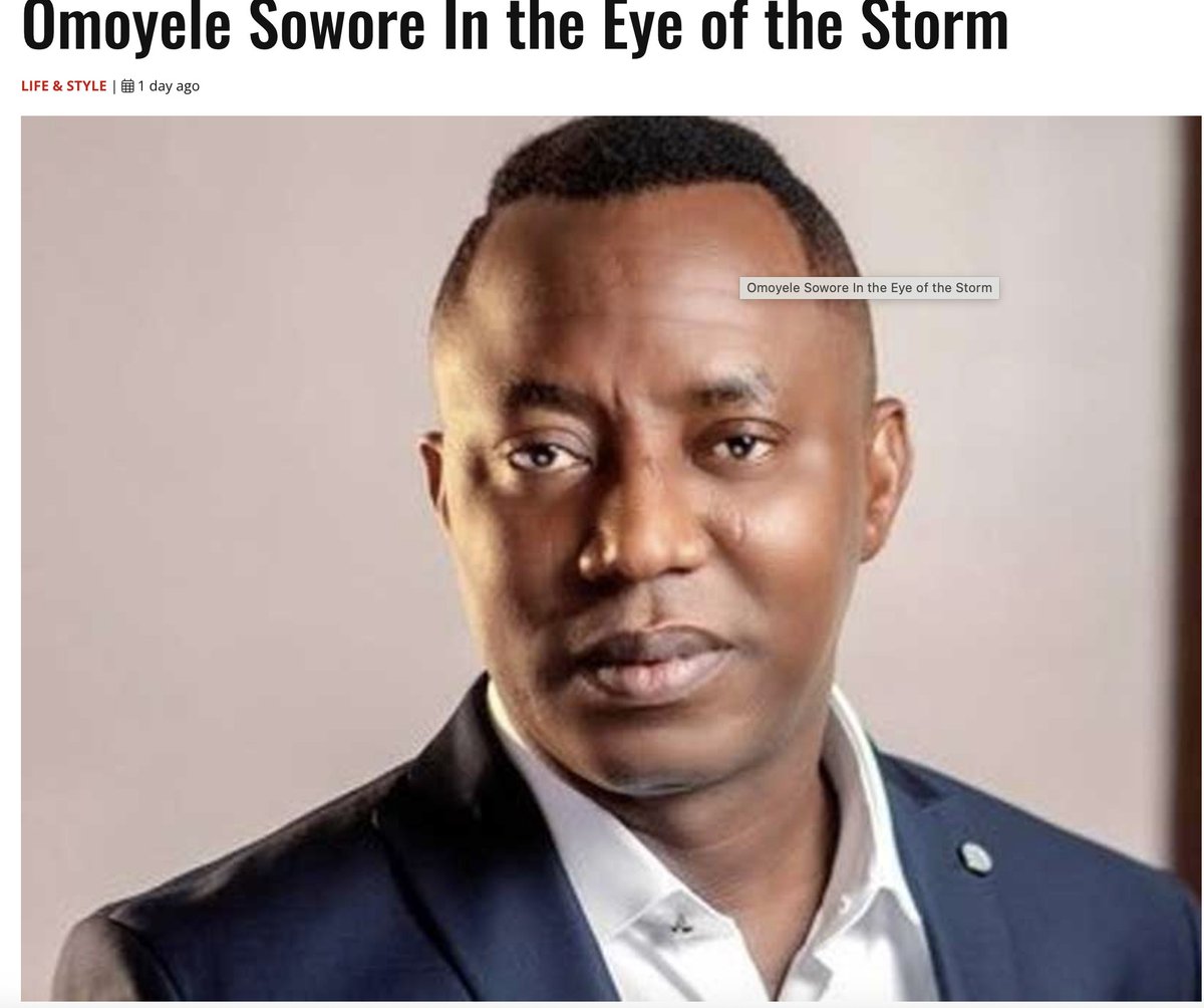 YeleSowore's tweet image. Omoyele Sowore In the Eye of the Storm – THISDAYLIVE @dukeofshomolu wrote this thisdaylive.com/2025/07/27/omo…