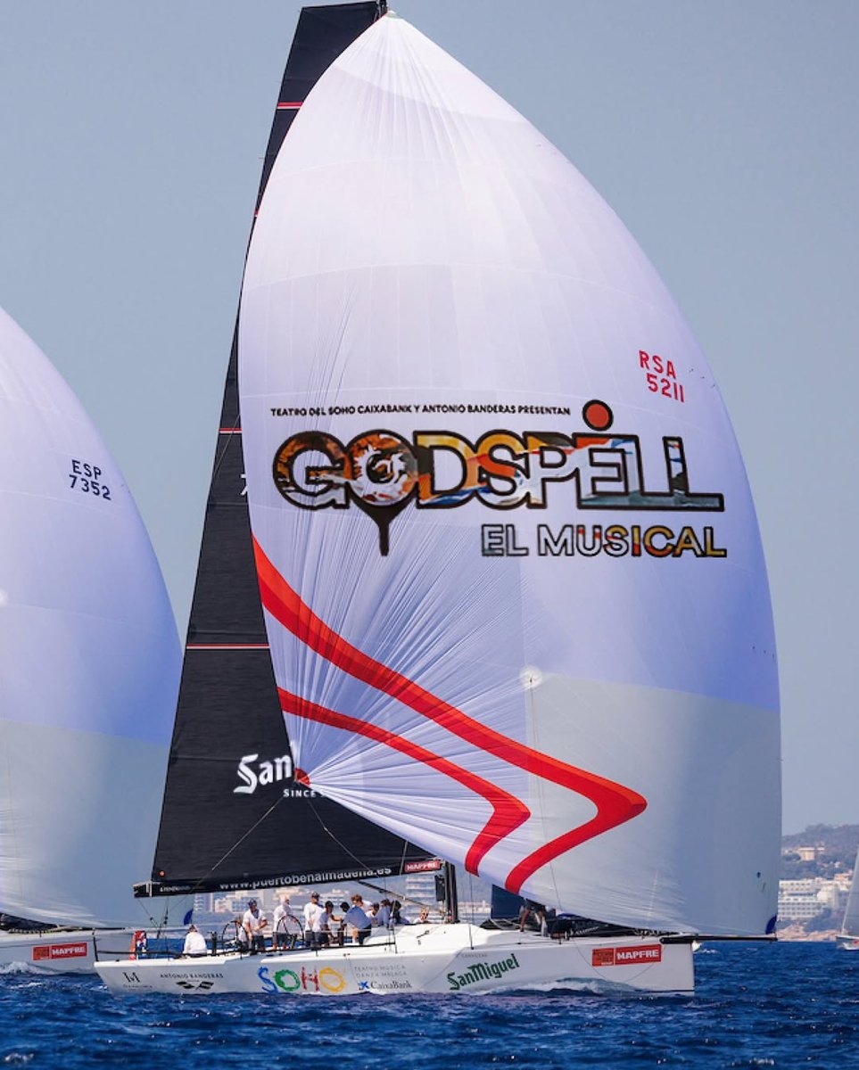 🎭⛵ Listos para zarpar… ¡con ritmo de musical!

El “Teatro del Soho San Miguel” regresa a <a href="/CopaReyMAPFRE/">Copa del Rey MAPFRE</a> como defensor del título y este año lo hace con Godspell en sus velas.
Reposición del musical que tengo el honor de dirigir  sobre la versión de Emilio Aragón y que llegará